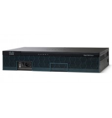 Cisco 2911 router w/3 GE,4 EHWIC,2 DSP,1 SM,256MB CF,512MB DRAM,IPB, DC-power supply