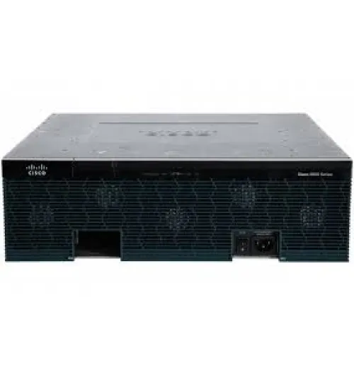 Cisco 3945 Router w/SPE150(3GE,4EHWIC,4DSP,4SM,256MBCF,1GBDRAM,IPB)