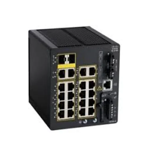 IE2000 w/ 16FE Copper (4 PoE+) & 2GE uplinks (Enh. Lan Base)