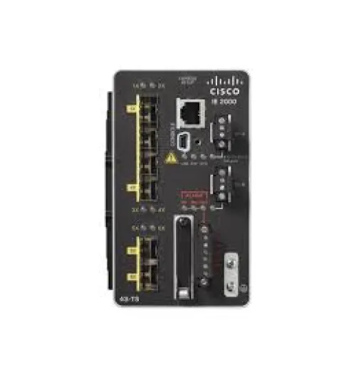 IE 2000 with 4-port SFP, 2-port GE SFP uplinks, LAN Base ima