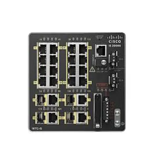IE2000U with 16FE Copper, 2GE + 2FE Combo (Lan Base) - CC