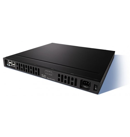 Cisco ISR 4331 AXV Bundle with PVDM4-32, CUBE-10, IPBase, APP, SEC and UC licenses.