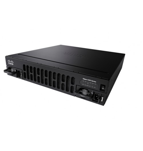 200Mbps-400Mbps system throughput, 3 WAN/LAN ports, 3 SFP ports, multi-Core CPU,2 service module slots, Security, Voice, WAAS, Intelligrnt WAN, OnePK, AVC