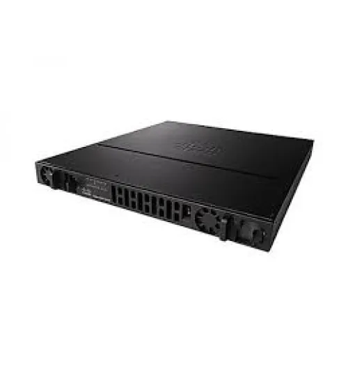 500Mbps-1Gbps system throughput, 4 WAN/LAN ports, 4 SFP ports, multi-Core CPU, Dual-power, Security, Voice, WAAS, Intelligrnt WAN, OnePK, AVC, separate control data and services CPUs