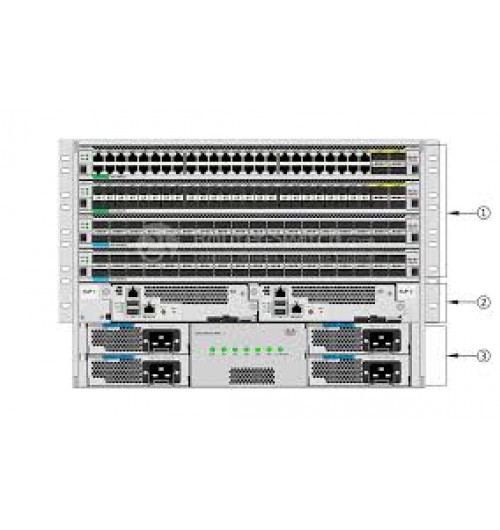 Nexus 9504 Chassis with 8 line card slots