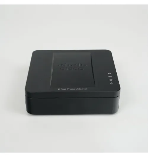 Cisco SPA112 2-Port Phone Adapter | New