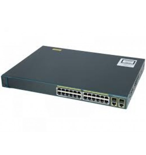 Catalyst 2960 Plus 24 Port 10/100 PoE + 2 T/SFP LAN Base