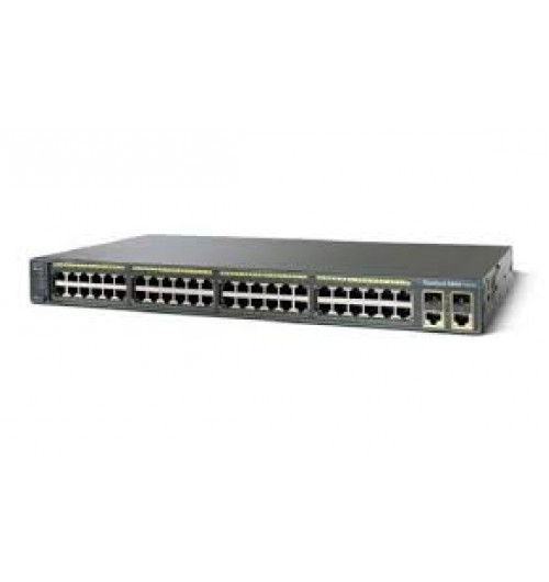 Catalyst 2960 Plus 48 10/100 PoE + 2 1000BT +2 SFP LAN Base