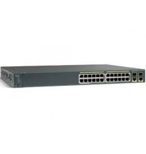 Cisco Catalyst switch 2960 24 10/100 (8 PoE) + 2 T/SFP LAN Lite Image