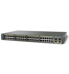 Cisco Catalyst Switch 2960-48TC Layer 2 - 48 x 10/100 Ports - 2 x T/SFP - LAN Base Image - Managed