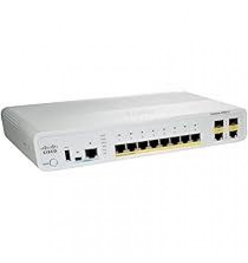 Catalyst 2960C Switch 8 FE PoE, 2 x Dual Uplink, Lan Base