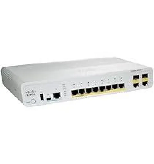Catalyst 2960C Switch 8 FE PoE, 2 x Dual Uplink, Lan Base