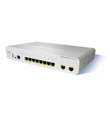 Cisco Catalyst 2960-CX 8 - port compact Switch Layer 2, POE+, 124W - 8 x 10/100/1000 Ethernet Ports, 2 SFP&2GE uplinks- LAN Base - Managed