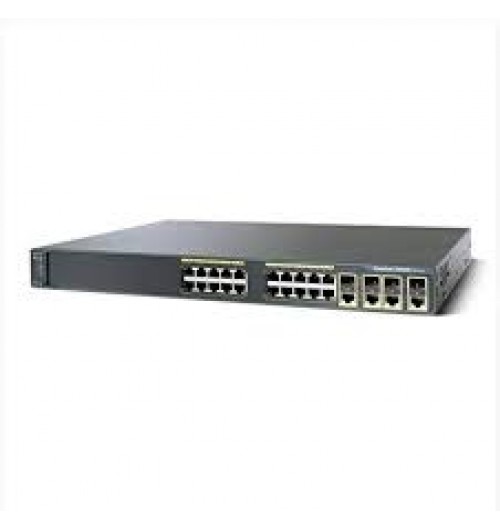 Cisco Catalyst switch 2960 24 Port 10/100/1000, 4 T/SFP LAN Base Image