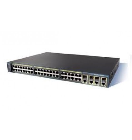 Cisco Catalyst switch 2960 48 Port 10/100/1000, 4 T/SFP LAN Base Image