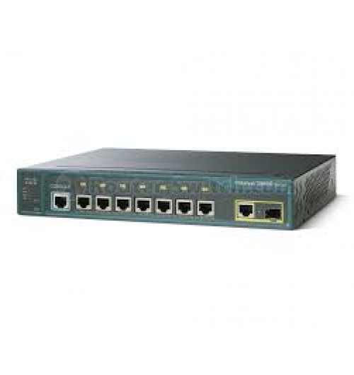 Cisco Catalyst switch 2960 7 Port 10/100/1000 + 1 T/SFP LAN Base