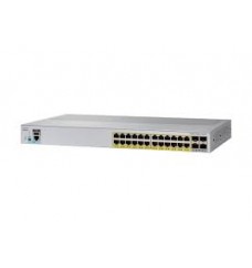 Catalyst 2960L 24 port GigE with PoE, 4 x 1G SFP, LAN Lite (Asia Pacific Part Number: WS-C2960L-24PS-AP)