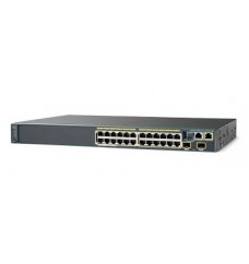 Cisco Catalyst 2960S-24PD Layer 2 - Gigabit Ethernet Switch - 24 x 10/100/1000 PoE Ports - 370W - 2 x 10G SFP - LAN Base - Managed