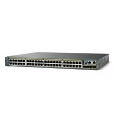 Cisco Catalyst 2960S-48FPS Layer 2 - Gigabit Ethernet Switch - 48 x 10/100/1000 PoE Ports  - 740W - 4 x SFP - LAN Base - Managed