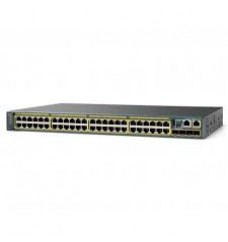 Cisco Catalyst 2960S-48TD Layer 2 - Gigabit Ethernet Switch - 48 x 10/100/1000 Ports - Gigabit Ethernet Switch - 2 x 10G SFP - LAN Base - Managed