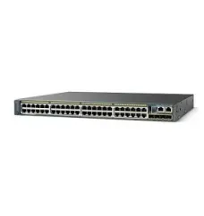 Cisco catalyst WS-C2960S-F24TS-L, 24 FastEthernet 10/100, 4 SFP GE uplinks, Flexstack, LAN base managable