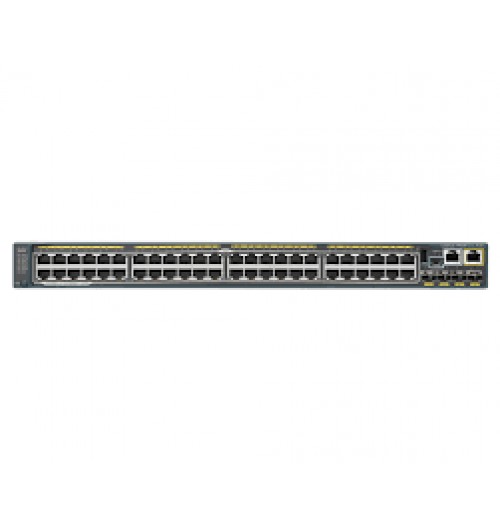 Cisco catalyst WS-C2960S-F48LPS-L, 48 FastEthernet 10/100, 4 SFP GE uplinks, Flexstack, 802.011af/at POE/POE+, LAN base managable