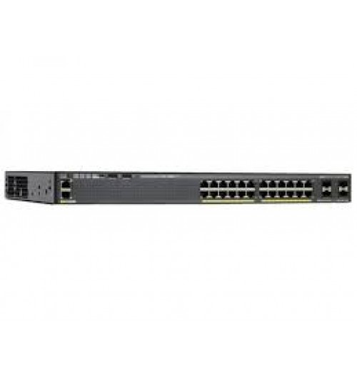 Catalyst 2960-X 24 GigE PoE 370W, 2 x 10G SFP+, LAN Base