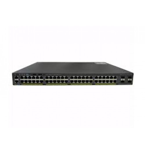 Catalyst 2960-X 48 GigE PoE 740W, 4 x 1G SFP, LAN Base