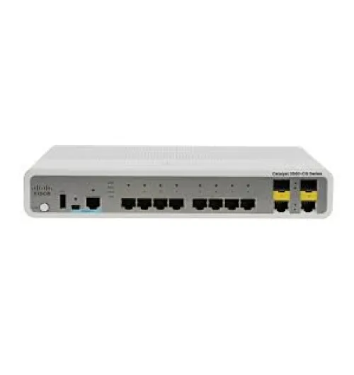 Cisco 3560-C Switch WS-C3560CG-8TC-S Catalyst 3560C Switch 8 GE, 2 x Dual Uplink, IP Base