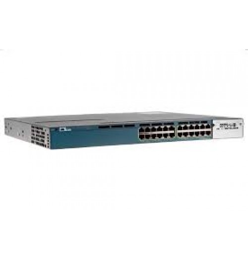 Cisco Catalyst 3560X-24P Switch Layer 3 - 24 x 10/100/1000 Ethernet PoE+ Ports - IP Base - Managed