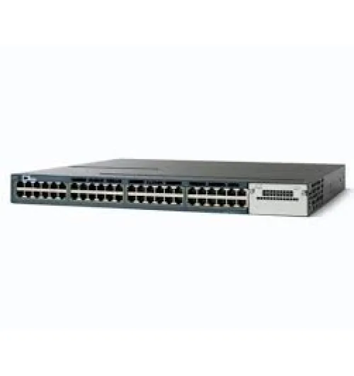 Cisco Catalyst 3560X-48PF-L Switch Layer 2 - 48 x 10/100/1000 Ethernet PoE+ Ports (800W PoE Power Available)- LAN Base - Managed