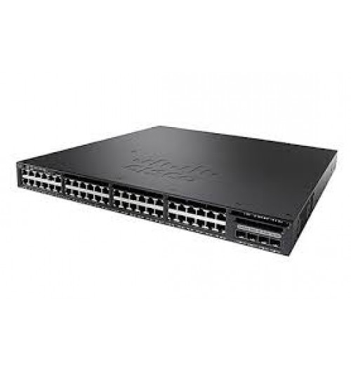 Standalone with Optional Stacking 48 (36 10/100/1000 and 12 100Mbps/1/2.5/5/10 Gbps) Ethernet and 2x10G Uplink ports, with 1100WAC power supply, 1 RU, LAN Base feature set