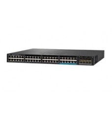 Stackable 12 100M/1G/2.5G/5G/10G Cisco UPOE™ downlink ports, 36 10/100/1000 Cisco UPOE™ downlink ports, eight 10-Gigabit uplink SFP+ ports, 1100-W power supply