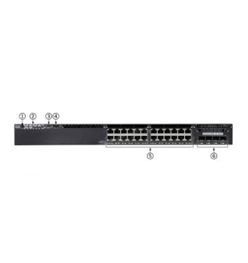 Cisco Catalyst 3650 24 Port Data 2x10G Uplink IP Services