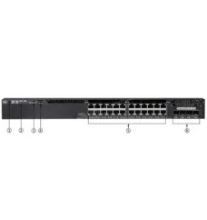 Cisco Catalyst 3650 - Layer 3- 24 10/100/1000 Ethernet port, 4x1G Uplinks, IP Base IOS-Managed Cisco Catalyst 3650 - Layer 3- 24 10/100/1000 Ethernet port, 4x1G Uplinks, IP Base IOS-Managed