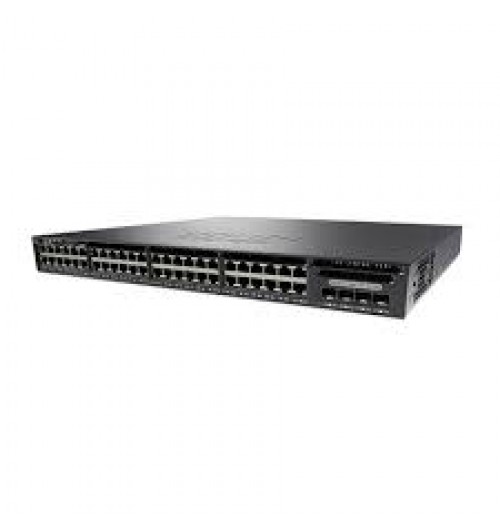 Cisco Catalyst 3650 48 Port Full PoE 2x10G Uplink LAN Base