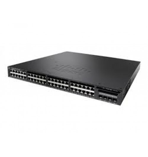 Cisco Catalyst 3650 48 Port Full PoE 4x10G Uplink IP Services