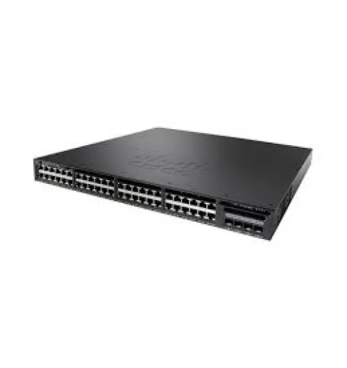 Cisco Catalyst 3650 48 Port Full PoE 4x10G Uplink LAN Base