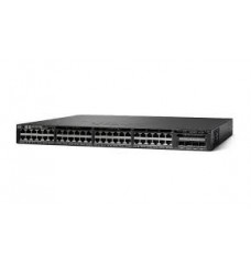 Stackable 48 10/100/1000 Full PoE downlink ports, four10-Gigabit SFP+ uplink ports, Fixed 975-W power supply