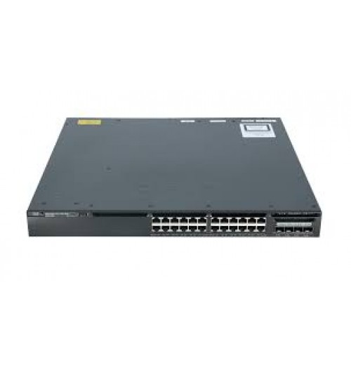 Cisco Catalyst 3650 48 * 10/100/1000 Ethernet Ports - Full PoE - 4 x 1G Uplinks - Layer 3 switching - IP Base - managed