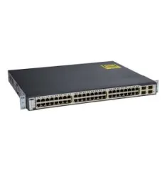 Cisco Catalyst switch 3750 48 10/100 PoE + 4 SFP + IPB Image Cisco Catalyst switch 3750 48 10/100 PoE + 4 SFP + IPB Image