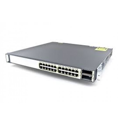 Catalyst 3750E 24 10/100/1000 PoE+2*10GE(X2),750W,IPS s/w