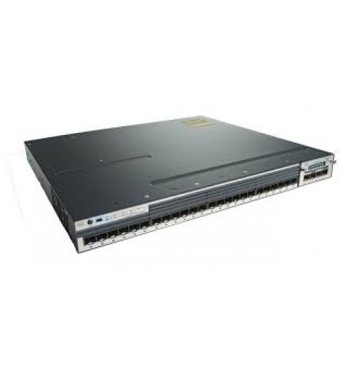 Cisco Catalyst Switch 3750X-24S Layer 3 - 24 GE SFP ports - IP Base - Managed - Stackable