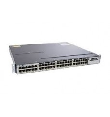 Cisco Catalyst 3750X-48P Switch Layer 3 - 48 x 10/100/1000 Ethernet PoE+ Ports - IP Base - Managed - Stackable