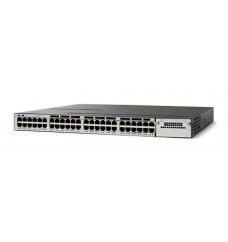 Cisco Catalyst Switch WS-C3750X-48PF-E, 48 GE Port, Full PoE, IP Services, StackWise Plus, StackPower, EnergyWise, MACsec, investment protection