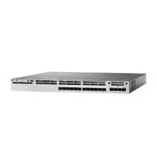 Catalyst 3850 16-port SFP+ transceiver, 1 network module slot, support for up to 10 G SFP+, 350 W power supply Catalyst 3850 16-port SFP+ transceiver, 1 network module slot, support for up to 10 G SFP+, 350 W power supply
