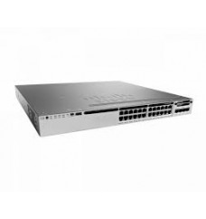 Cisco Catalyst C3850-24P Switch Layer 2- Access Layer - 24 * 10/100/1000 Ethernet POE+ ports - LAN Base - managed- stackable