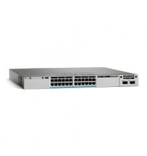 Cisco Catalyst C3850-24U Switch Layer 2- Access Layer - 24 * 10/100/1000 Ethernet, UPOE ports - LAN Base - managed- stackable