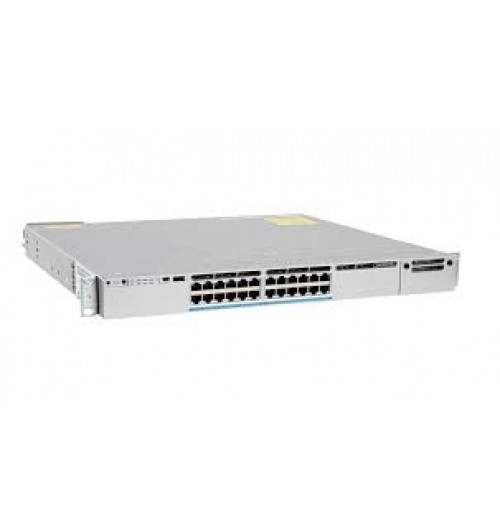 Stackable 24 100M/1G/2.5G/5G/10G UPoE ports, 1 network module slot, 1100 W AC power supply 1RU