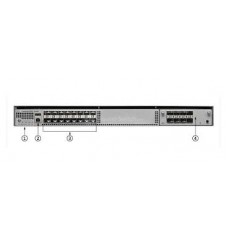 Catalyst 4500-X 16 Port 10G IP Base, Back-to-Front, No P/S